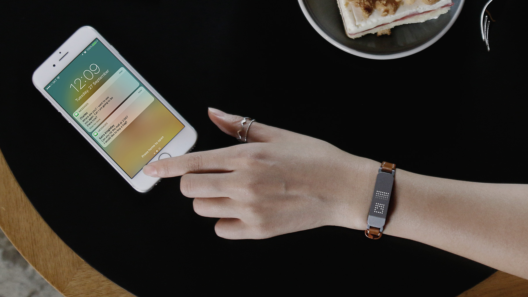 ctivity & Fitness Tracker ZIKTO Walk SMS Motion